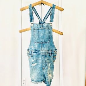 Madewell Short Overalls
